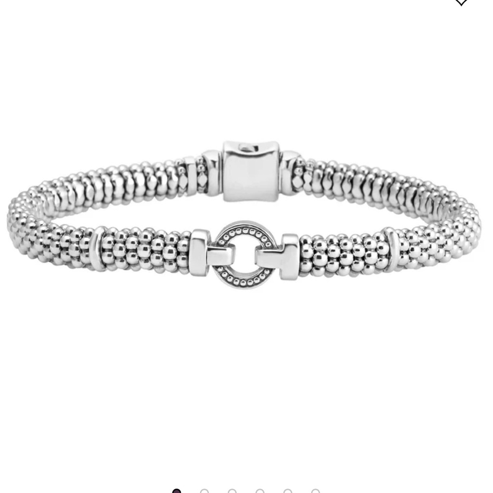Lagos Circle Caviar Bracelet 6mm